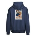 thumbnail image 3 of Men's Levelwear Navy Houston Astros Contact Pro Card Pullover Hoodie, 3 of 3