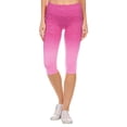 thumbnail image 1 of Ombre Activewear Yoga Leggings Knee-Length, 1 of 1