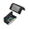 thumbnail image 5 of Luces solares para cercas, luces solares con sensor de color LED, luces para decoración de piscinas, luces para escalones, luces para patios TUNC Sencillez, 5 of 5