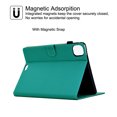 thumbnail image 4 of GSFY Case for 2024 iPad Air 11 Inch 6th Gen (M2), Smart PU Leather Wallet Stand Protective Cover Auto Sleep Wake for iPad Air 11 6th/ iPad Air 10.9 4th &5th/ iPad Pro 11 (2018-2022), Peacock Green, 4 of 7