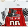 thumbnail image 2 of Tampa Plush Throw Blanket Personalized Gift for Men Women Youth, 2 of 6
