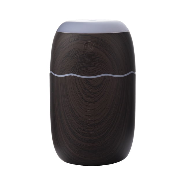 ¡Gran Ahorro!, Humidificador de chispas con vetas de madera retro nuevo de 2025 para purificador de automóviles pequeños de escritorio para el hogar Akmoler