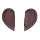 thumbnail image 1 of Caja de Madera ANGGREK para anillos en forma de Corazón de Nogal negro, 1 of 8