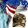 thumbnail image 4 of WKSCLPAI Veterans' Pride Hat, DD-214 Military Adjustable Baseball Cap, Eagle Printed Commemorative Veterans Day Baseball Cap(Camouflage), 4 of 6