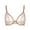 Beige, variant on Sexy Lace Bra See Through Breathable Soft Underwear for Women