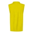 thumbnail image 6 of Yigetop Sleeveless Polo Shirts for Women, Shirts for Women 2025 Summer Button Down Collared Sleeveless Tops Business Work Casual Basic Blouses Golf Shirts for Woman Yellow L, 6 of 6