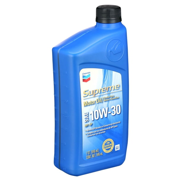 Chevron 10W-30 Oil | Motor oil for transportation - Walmart