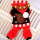 thumbnail image 5 of Ropa de abrigo navideña para perro, alce, sudadera con capucha, abrigo, camisa, ropa roja y marrón, 5 of 9