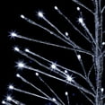 thumbnail image 4 of Corporation Artificial Christmas Tree, Alpine Style - LED, Indoor/Outdoor - 60" Silver — Residential Use, Standard Application, 4 of 12