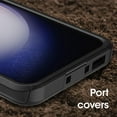 thumbnail image 4 of OtterBox Galaxy S23 Commuter Series Case - BLACK, slim & tough, pocket-friendly, with port protection, 4 of 6