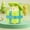 Green, variant on Latrodar Toddler Carton Cute Pet Gift Caty Push Toy Car Baby Anmal Model Sliding Car Toy Yellow Safe&Non-toxic 2.6x4.72 Inch