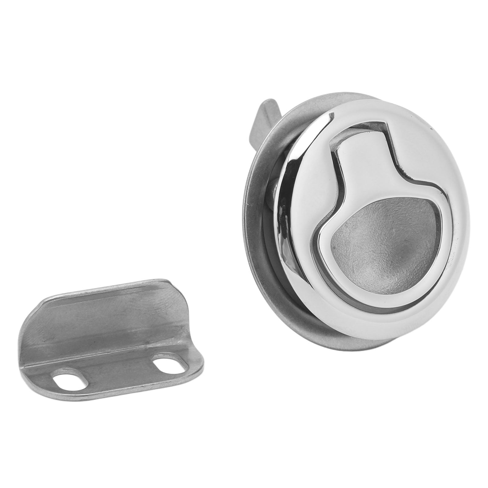 Stainless Steel Boat Cam Latch - T-Handle Flush Mount, Keyless, For Marine Hatches, RV, Yacht
