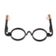 thumbnail image 1 of Montura de gafas de estilo retro, accesorios para muñecas BJD de 1/6 Negro, 1 of 9