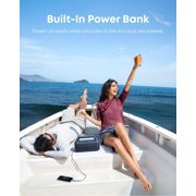 Soundcore Boom 2 By Anker, Outdoor Speaker, 80W, Subwoofer, 24H Playtime, IPX7 Waterproof, Floatable, RGB Lights, Blue