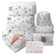 thumbnail image 1 of Travel Organizer Case Set, 9 Pieces, Portable Luggage Bags, Ideal For Storing Shoes And Clothes Inside Your Suitcase, 1 of 2