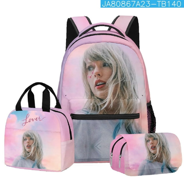 Music Lovers Backpack, Large Capacity School Bag Boy And Girl School Bag Three Piece SetSinKeeU