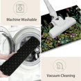 thumbnail image 6 of Weeds Entrance Door Mat,Herbs and Wild Flowers Spring Decor Welcome Doormat,Non-Slip Carpet Rugs Floor Mat Decorative for Home/Bathroom/Kitchen/Indoor 17"x30", 6 of 6