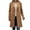 Khaki Winter Coats for Women, variant on Long Jackets for Women Wool Trench Coats Single Breasted Windbreaker Notched Lapel Formal Casual Blazer Classic Outerwear