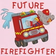thumbnail image 2 of CafePress - Fire Truck Future Firefighter Infant Bodysuit - Baby Light Bodysuit, Size Newborn - 24 Months, 2 of 4