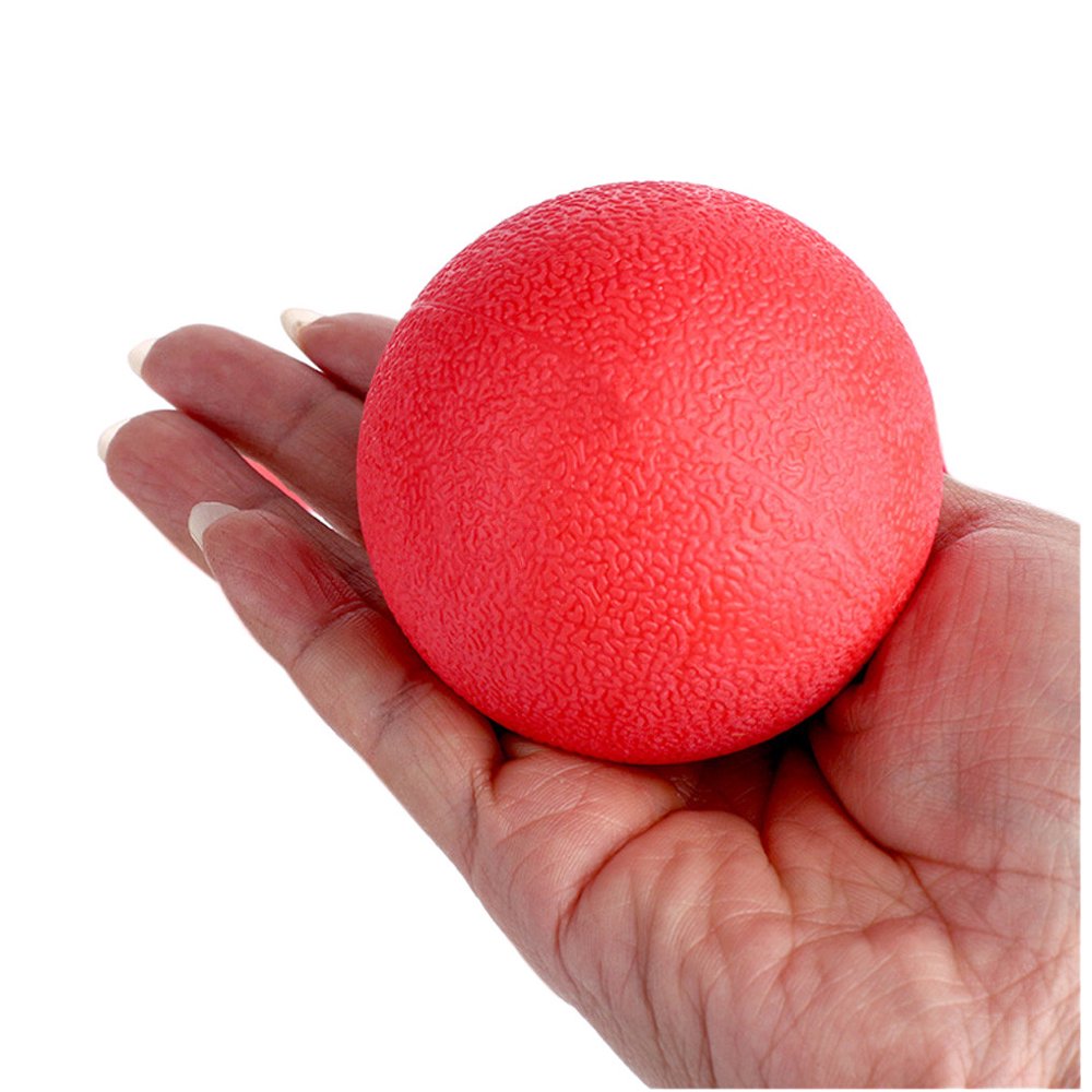 Pet Dog Puppy Play Squeaky Red Ball Toy - Walmart.com - Walmart.com