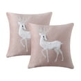 thumbnail image 1 of 2 Pcs Christmas Throw Pillow Cases, Modern Soft Velvet Square Throw Pillow Covers, 1 of 8