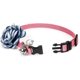 thumbnail image 2 of Flower Cat Dog Collar- Stylish Bow Tie Collar, Dog Necklace with Bell for Small and Medium Pets, Cat Costume for Party W, 2 of 5