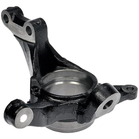 Detroit Axle - FWD Front Left Steering Knuckle for Toyota 2004-2010 Sienna, Driver Side Steering Knuckle Assembly 2005 2006 2007 2008 2009 Replacement