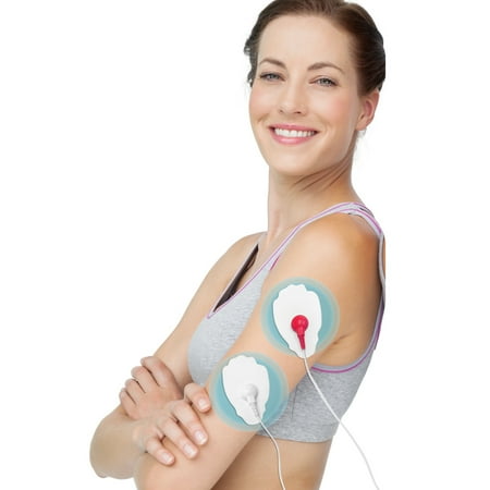 Easy@Home Rechargeable TENS Unit Muscle Stimulator, 16 Modes, 20 Intensity Levels, 1 Pack