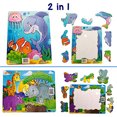 thumbnail image 1 of Just Smarty Principiante Preescolar Rompecabezas Juego de 2 para Niños de 3, 4, 5 con Form Just Smarty Just Smarty, 1 of 2