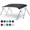 thumbnail image 1 of Leader Accessories 3 Bow Bimini Top Boat Cover Includes Mounting Hardwares with Aluminum Frame，Multi Colors, 1 of 7