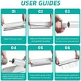 thumbnail image 2 of Cling Film Dispenser Holder Cutter Food Wrap Kitchen Foil Food Plastic Wrap, 2 of 6
