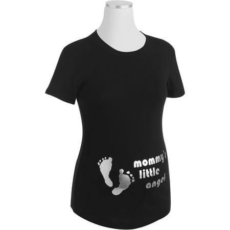Maternity Mommy's Little Angel Graphic Tee