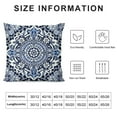 thumbnail image 5 of COMIO Blue Throw Pillow Covers -  Blue Pillow Covers, Decorative Blue and White Pillow Covers, Chinoiserie Pillow Cover, Chinoiserie Decor, 5 of 5