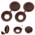 thumbnail image 4 of Capas de tornillo de 100 piezas Repador Automato Autodetoppto Tornillo de tornillo Cubiertas de muebles de muebles, 4 of 5