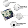 thumbnail image 4 of JEUXUS Chinoiserie Pillow Covers Blue and White Grand Millenial Outdoor Porcelain Decorations Decorative Throw Pillows Cases Cushion Covers Set of 2 for Home Room Couch Decor, 4 of 6