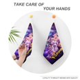 thumbnail image 4 of Toallas de mano de Pikachu para baño, toallas de algodón suaves y absorbentes para spa, baño, gimnasio, cocina, juego de toallas de mano decorativas a cuadros, 1 pieza, 4 of 6