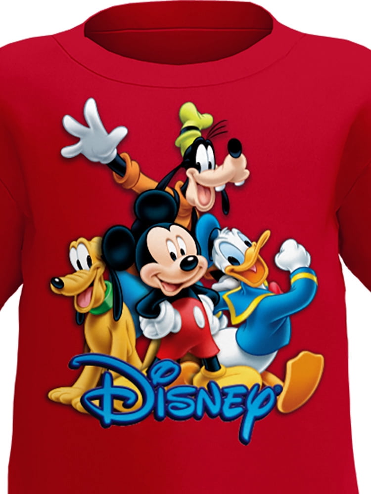 Disney Mickey and Friends Toddler Tee Shirt, 2T-4T (Boy's)