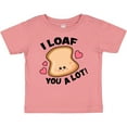 thumbnail image 3 of Inktastic I Loaf You a Lot with Cute Bread Clip Art Boys or Girls Baby T-Shirt, 3 of 5