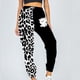 thumbnail image 1 of Puntoco Mujer Moda Casual Estampados Cintura Elástica Pantalones Largos Rectos Pantalones De Chándal Puntoco Puntoco-6754, 1 of 4