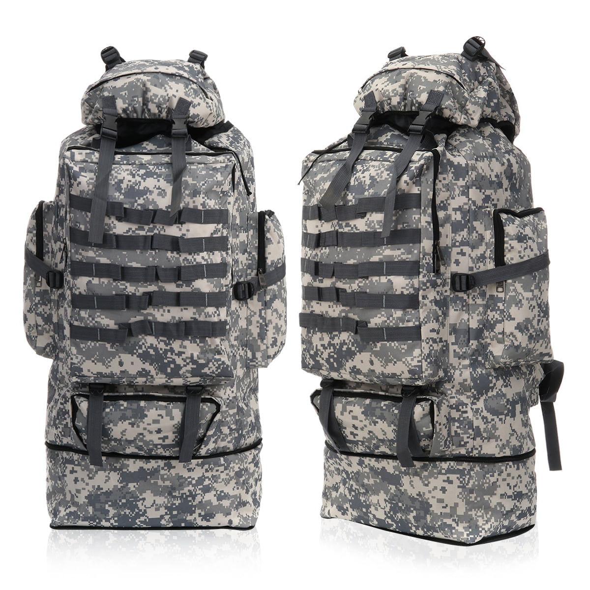 Waterproof Camping Backpack Tactical Military Outdoor Sports Rucksack Hiking 