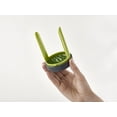 thumbnail image 4 of Cortador de verduras de mano en espiral, cortador de verduras multifuncional para espaguetis, cortador en espiral para hacer alimentos con fideos tres en uno, verde, 4 of 4