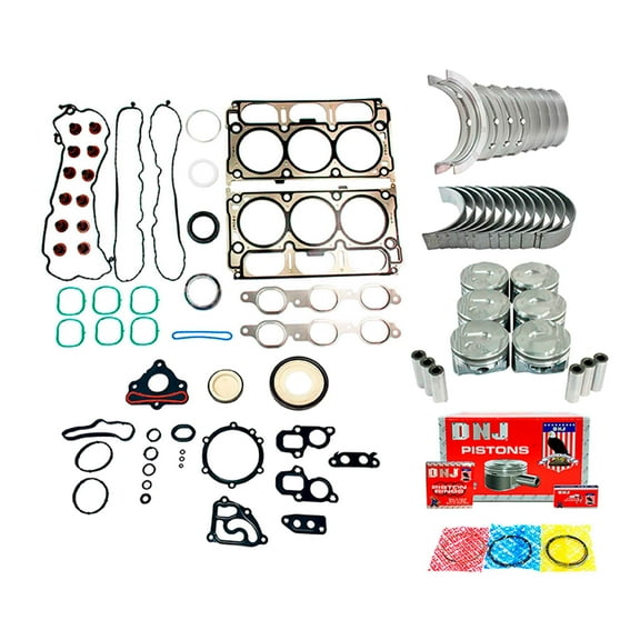 DNJ EK4243 Engine Rebuild Kit Fits Cars & Trucks 2014-2022 Chevrolet 4.3L V6 12V OHV 262cid