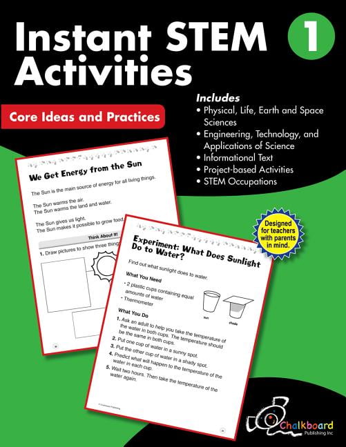 Chalkboard Publishing Workbooks Instant STEM Activities Grade 1