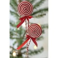 thumbnail image 4 of 27" Glitter Lollipop Spray: Red  White, 4 of 4