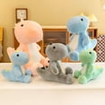 thumbnail image 2 of 25/30/40/50cm Cute / Soft / Cartoon / Dinosaur Plush Toy / Colorful Candy Color Dinosaur Doll / Children's Birthday Giftblue40cm Deng Xun unisex, 2 of 2