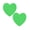 Green, variant on Heart Shape Sticky Notes, 8 Color Self-Stick Note Pads, 2.76 Inch Cute Heart Shaped Blank Book Tabs, Index Stickers for Home Office Remark Planner, Party Decor Valentine