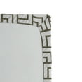 thumbnail image 3 of Ambesonne Modern Fitted Sheet, Vintage Maze Lines, Full Size, Sage Green and White, 3 of 3