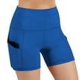 thumbnail image 3 of High waist Yoga Sports Fitness shorts for women, 3 of 4