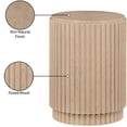 thumbnail image 5 of Meridian Furniture Ronin Natural End Table, 5 of 11