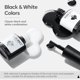 thumbnail image 2 of Esmalte en gel Modelones blanco y negro 15 mL, soak off, LED, 2 of 8